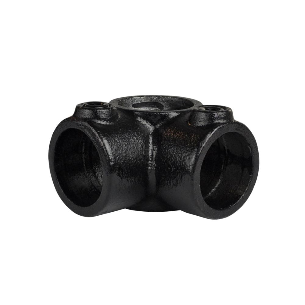 Doos Hoekstuk doorlopende staander - zwart-B / 26,9 mm (70 stuks)